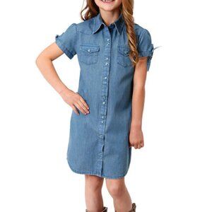 Roper 100% Cotton Dress Youth Size L (10-12)